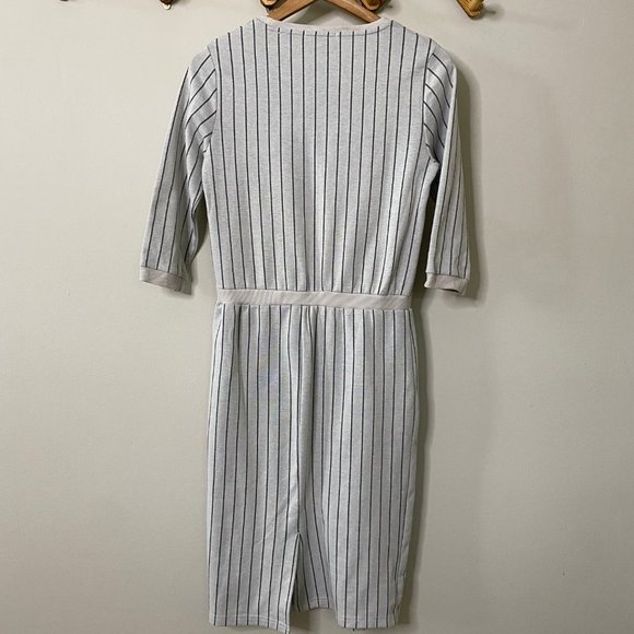 Fun + Unique Graphic Embroidered Pencil Dress - Picture 10 of 10